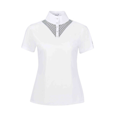 Polo de concours Dublin Tara Blanc