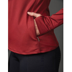 Polo manches courtes Weatherbeeta Victoria Premium femme Bordeaux Polo manches courtes Weatherbeeta Victoria Premium femme Bordeaux