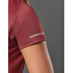 Polo manches courtes Weatherbeeta Victoria Premium femme Bordeaux Polo manches courtes Weatherbeeta Victoria Premium femme Bordeaux
