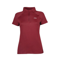 Polo manches courtes Weatherbeeta femme Prime Bordeaux Polo manches courtes Weatherbeeta femme Prime Bordeaux