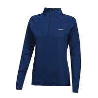 Polo manches longues Weatherbeeta femme Prime Bleu marine