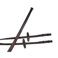 Rênes en caoutchouc Syntovia Collegiate Marron Rênes en caoutchouc Syntovia Collegiate Marron