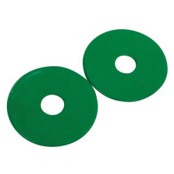 Rondelles de mors Korsteel Vert Rondelles de mors Korsteel Vert