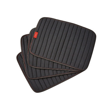 Onderlappen Weatherbeeta Therapy-Tec set van 4 Zwart / rood