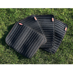 Onderlappen Weatherbeeta Therapy-Tec set van 4 Zwart / rood