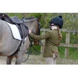 Veste de concours Dublin en tweed Marron