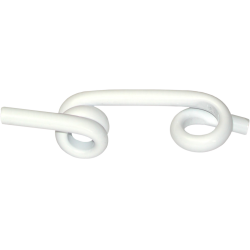 Varkensstaart isolator Ø 10 mm Lacmé per 50 Varkensstaart isolator Ø 10 mm Lacmé per 50