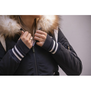 Bombers Pénélope Lyon Marine / off white Bombers Pénélope Lyon Marine / off white