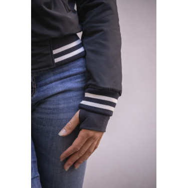 Bombers Pénélope Lyon Marine / off white Bombers Pénélope Lyon Marine / off white