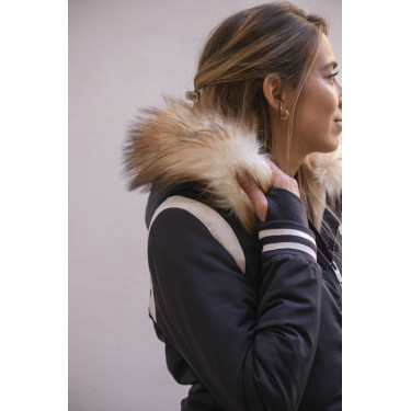 Bombers Pénélope Lyon Marine / off white Bombers Pénélope Lyon Marine / off white