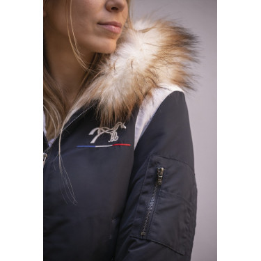 Bombers Pénélope Lyon Marine / off white Bombers Pénélope Lyon Marine / off white