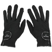 Handschoenen Equithème Charlie Zwart