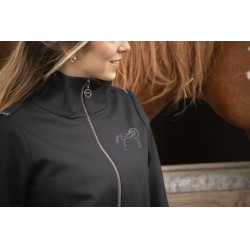 Veste Pénélope Tweeny strass Noir Veste Pénélope Tweeny strass Noir