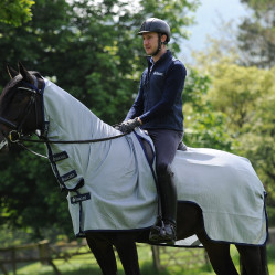 Couverture anti-mouches Bucas Buzz-Off Riding Bleu Couverture anti-mouches Bucas Buzz-Off Riding Bleu