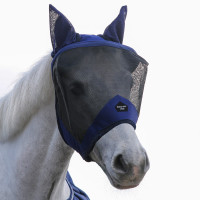 Masque anti-mouches Bucas Buzz-Off Pro Bleu marine / noir Masque anti-mouches Bucas Buzz-Off Pro Bleu marine / noir