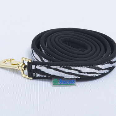 Ver weg van werk Bucas Dublin Zebra / zwart Motieven