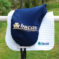 Housse de selle Bucas Bleu marine / argent