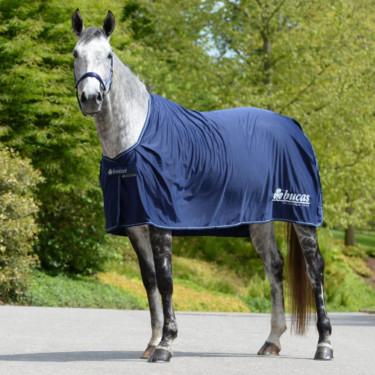 Droogdeken Bucas Prize Cooler Marineblauw / zilveren logo