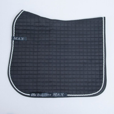 Zadeldek Bucas Max Dressuur Zwart / zilver