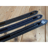 Gelakte riem Jump'In Week Zwart
