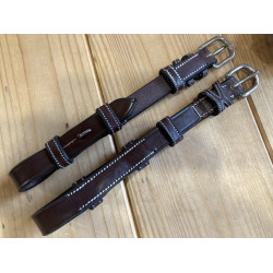 Montants de filet courts Jump'In week Acajou Bordeaux