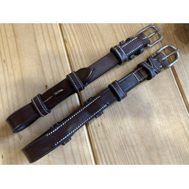 Montants de filet courts Jump'In week Acajou Bordeaux