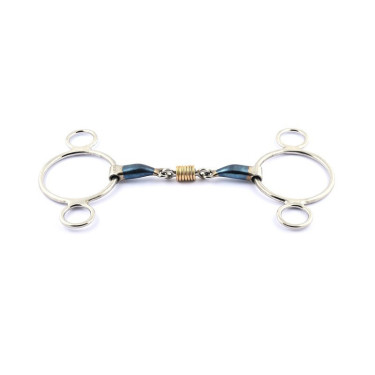 Mors Jump'In Blue Steel Pessoa met koperen ringen Mors Jump'In Blue Steel Pessoa met koperen ringen