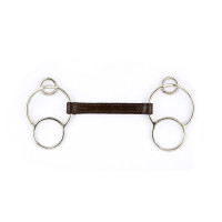 Mors Pessoa Jump'In allemand en cuir droit Mors Pessoa Jump'In allemand en cuir droit