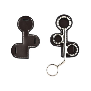 Protections Jump'In pour hackamore 0091 et 0092 Noir Protections Jump'In pour hackamore 0091 et 0092 Noir