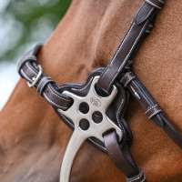 Protections Jump'In pour hackamore 0093 Havane Marron Protections Jump'In pour hackamore 0093 Havane Marron