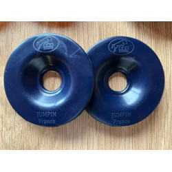 Rubberen bitringen Jump'In natuurlijk Marine Marineblauw