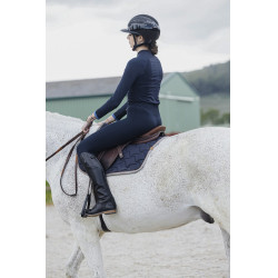 T-shirt Naadloos Equithème Originals Marie Marine Marineblauw T-shirt Naadloos Equithème Originals Marie Marine Marineblauw