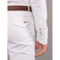 Chemise de concours Jump'In Félix Blanc Chemise de concours Jump'In Félix Blanc