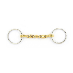 Mors de filet de bride Jump'In à boules