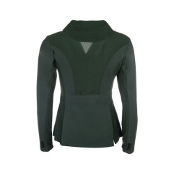 Wedstrijdjas Hunter Woman Slim fit HKM Donkergroen