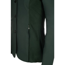 Veste de concours Hunter Woman Slim fit HKM Vert foncé Veste de concours Hunter Woman Slim fit HKM Vert foncé