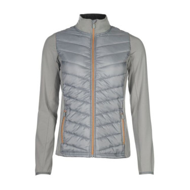 Veste matelassée Prag Style HKM Gris / or rose