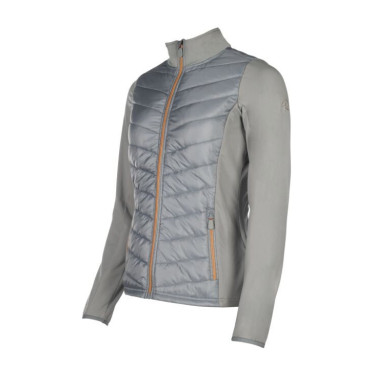 Veste matelassée Prag Style HKM Gris / or rose