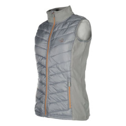 Mouwloze bodywarmer Basel Style HKM Grijs / roségoud Mouwloze bodywarmer Basel Style HKM Grijs / roségoud