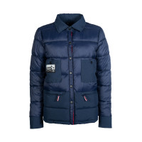Blouson matelassé HKM Derby Unisex Bleu foncé