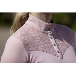 T-Shirt fonctionnel HKM Berry Lace Vieux rose T-Shirt fonctionnel HKM Berry Lace Vieux rose