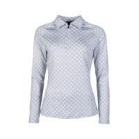 T-Shirt fonctionnel HKM Rosewood Allover Print Gris clair T-Shirt fonctionnel HKM Rosewood Allover Print Gris clair