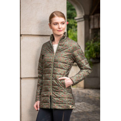 Veste matelassée HKM Edinburgh Vert olive Veste matelassée HKM Edinburgh Vert olive
