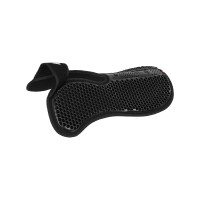 Dunne hexagonale gel schokdemper 5mm met vilt Acavallo Zwart Dunne hexagonale gel schokdemper 5mm met vilt Acavallo Zwart