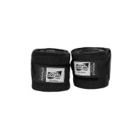 Bandes de polo en laine vierge avec gel Acavallo par paire Noir Bandes de polo en laine vierge avec gel Acavallo par paire Noir