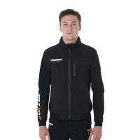 Herenjack van technisch materiaal collectie Scuderia Equestro Zwart