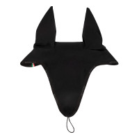 Anti-vliegennet van technische stof met bevestiging aan de neusriem Equestro Zwart / zwart Anti-vliegennet van technische stof met bevestiging aan de neusriem Equestro Zwart / zwart