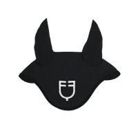 Vliegennetje van technische stof Black Line Edition Equestro Zwart Vliegennetje van technische stof Black Line Edition Equestro Zwart