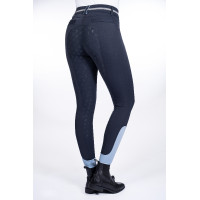 Pantalon Bloomsbury fond intégral en silicone HKM Bleu foncé Pantalon Bloomsbury fond intégral en silicone HKM Bleu foncé
