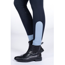Pantalon Bloomsbury fond intégral en silicone HKM Bleu foncé Pantalon Bloomsbury fond intégral en silicone HKM Bleu foncé